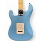 Used Squier Limited Edition Debut Collection Stratocaster Satin California Blue Solid Body Electric Guitar