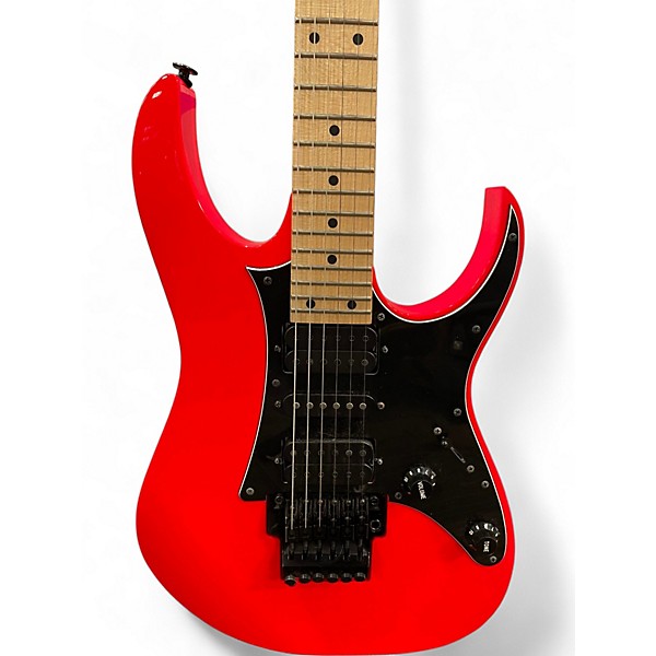 Used Ibanez RG550 GENESIS FLARE RED Solid Body Electric Guitar