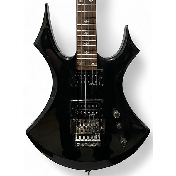 Used B.C. Rich Virgin Standard Black Solid Body Electric Guitar