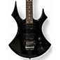 Used B.C. Rich Virgin Standard Black Solid Body Electric Guitar