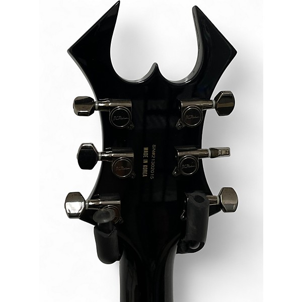 Used B.C. Rich Virgin Standard Black Solid Body Electric Guitar
