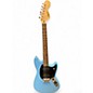 Used Squier SONIC MUSTANG CALIFORNIA BLUE Solid Body Electric Guitar thumbnail