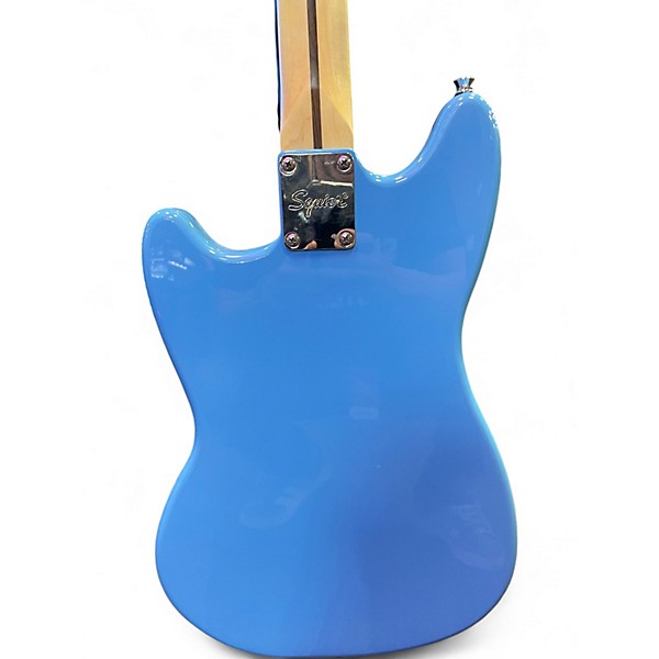 Used Squier SONIC MUSTANG CALIFORNIA BLUE Solid Body Electric Guitar