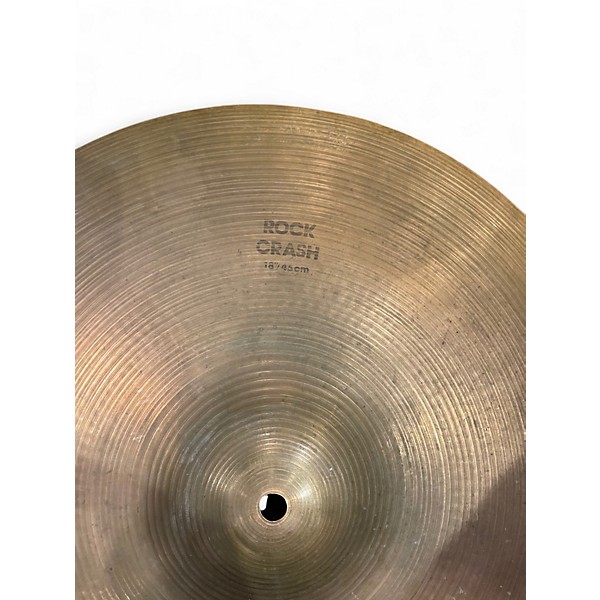 Used Zildjian 18in Rock Crash Cymbal