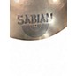 Used SABIAN 21in AAX Stage Ride Cymbal