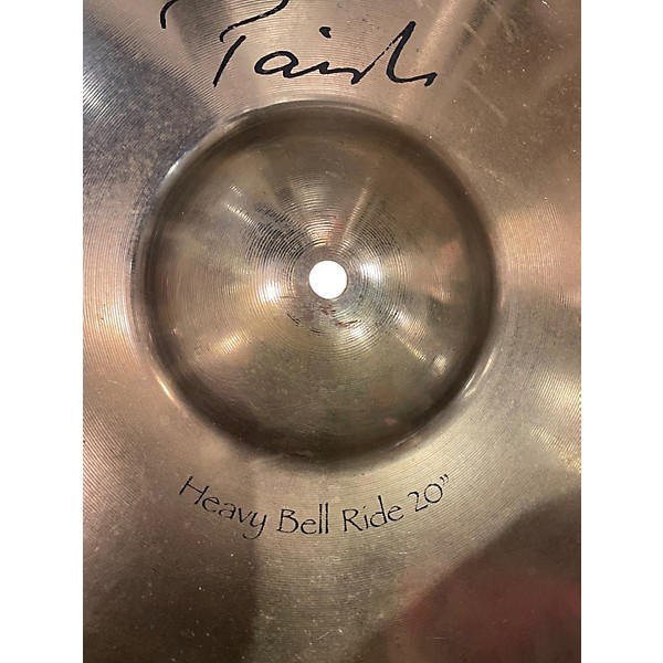 Used Paiste 20in Heavy Bell Ride Cymbal