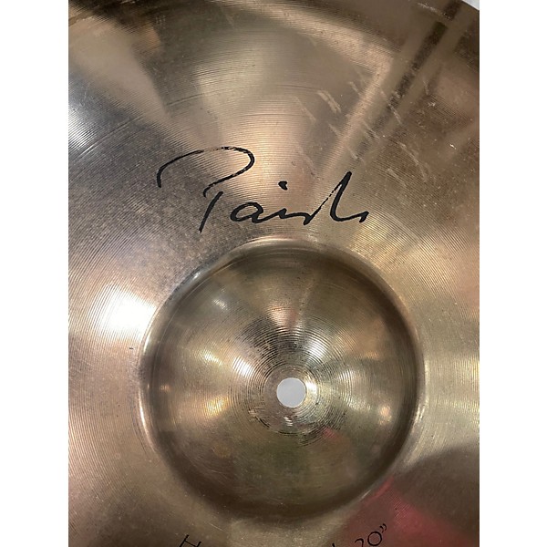 Used Paiste 20in Heavy Bell Ride Cymbal