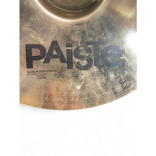 Used Paiste 20in Heavy Bell Ride Cymbal