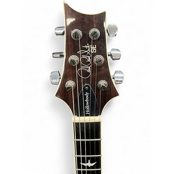 Used PRS SE Hollowbody II Trans Charcoal Hollow Body Electric Guitar