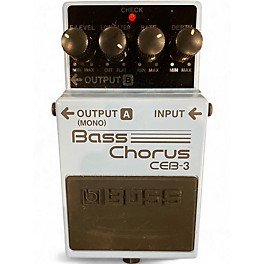 Used BOSS CEB3 Bass Chorus Bass Effect Pedal