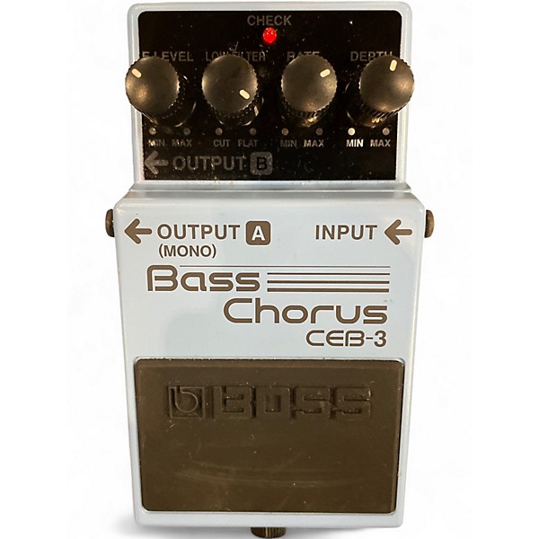 Used BOSS CEB3 Bass Chorus Bass Effect Pedal