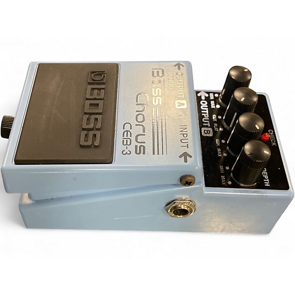 Used BOSS CEB3 Bass Chorus Bass Effect Pedal
