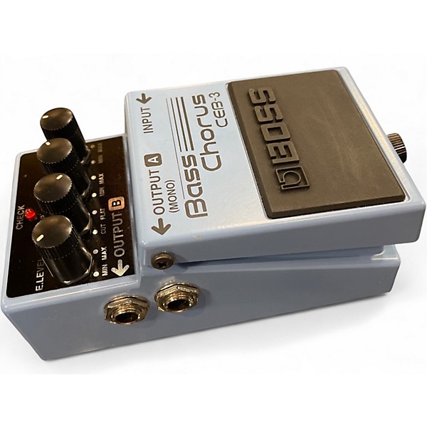 Used BOSS CEB3 Bass Chorus Bass Effect Pedal