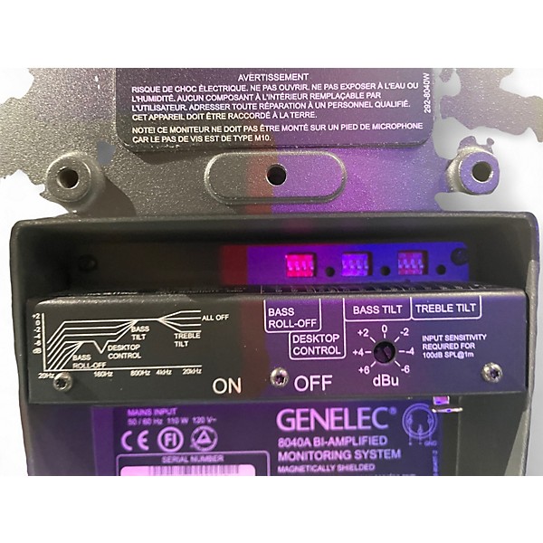 Used Genelec 8040A  Powered Monitor