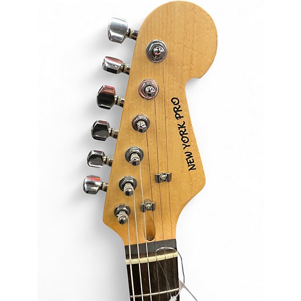 Used New York Pro Stratocaster 2 Tone Sunburst Solid Body Electric Guitar