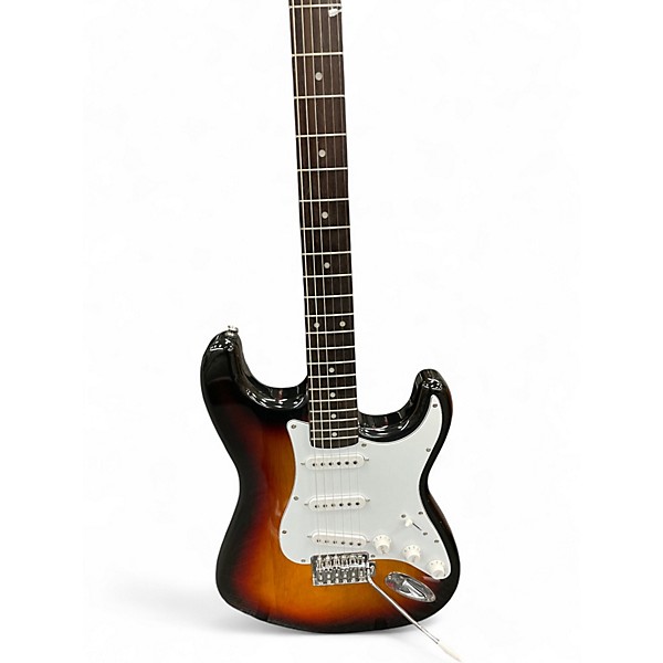 Used New York Pro Stratocaster 2 Tone Sunburst Solid Body Electric Guitar