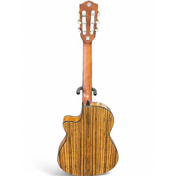 Used Fender CN-240SCE Thinline Natural Classical Acoustic Electric Guitar