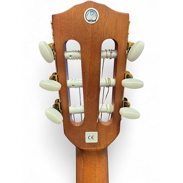 Used Fender CN-240SCE Thinline Natural Classical Acoustic Electric Guitar