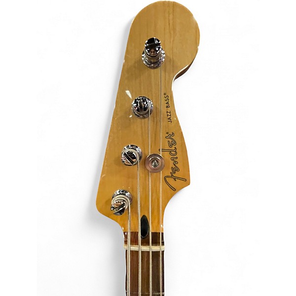 Used Fender Player Jazz Bass Black Electric Bass Guitar