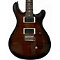 Used PRS SE Custom 24 Black gold sunburst Solid Body Electric Guitar