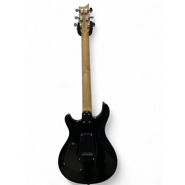 Used PRS SE Custom 24 Black gold sunburst Solid Body Electric Guitar