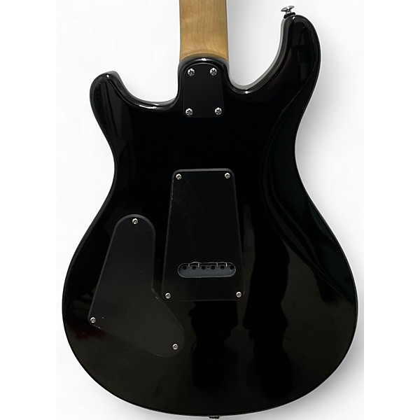 Used PRS SE Custom 24 Black gold sunburst Solid Body Electric Guitar