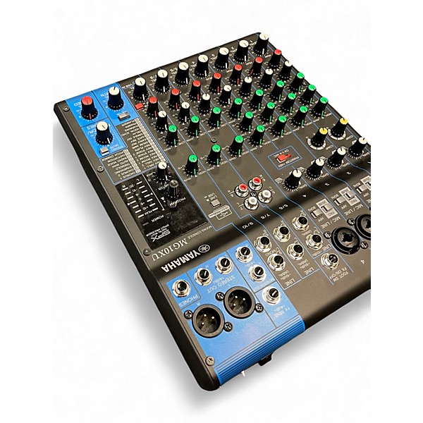Used Yamaha MG10XU 10 Channel Mixer with Effects Unpowered Mixer