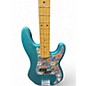 Used Fender Player Precision Bass Ocean Turquoise Electric Bass Guitar