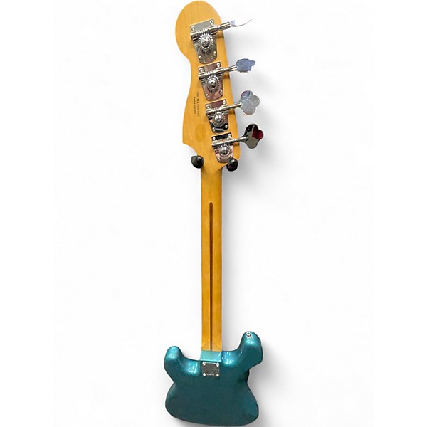 Used Fender Player Precision Bass Ocean Turquoise Electric Bass Guitar