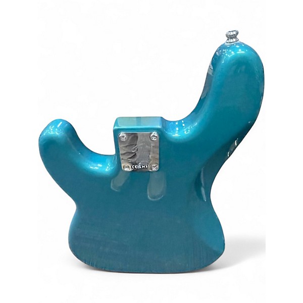 Used Fender Player Precision Bass Ocean Turquoise Electric Bass Guitar