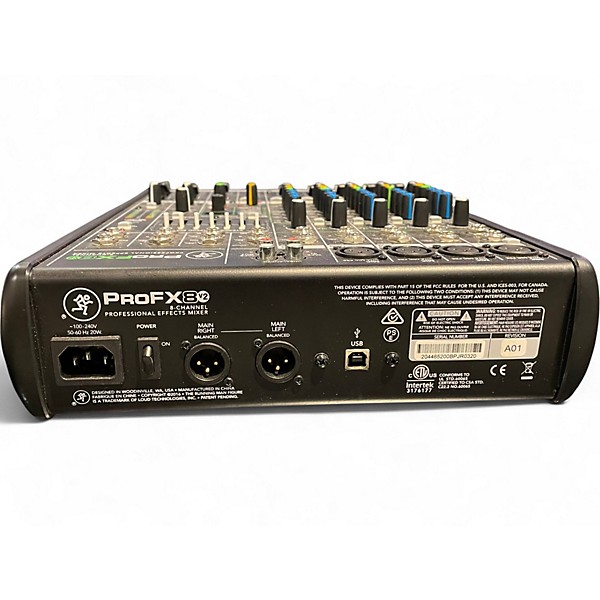 Used Mackie PROFX8 V2 Unpowered Mixer