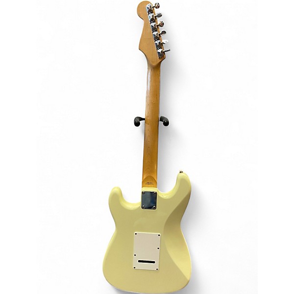 Used Squier Standard Stratocaster White Solid Body Electric Guitar