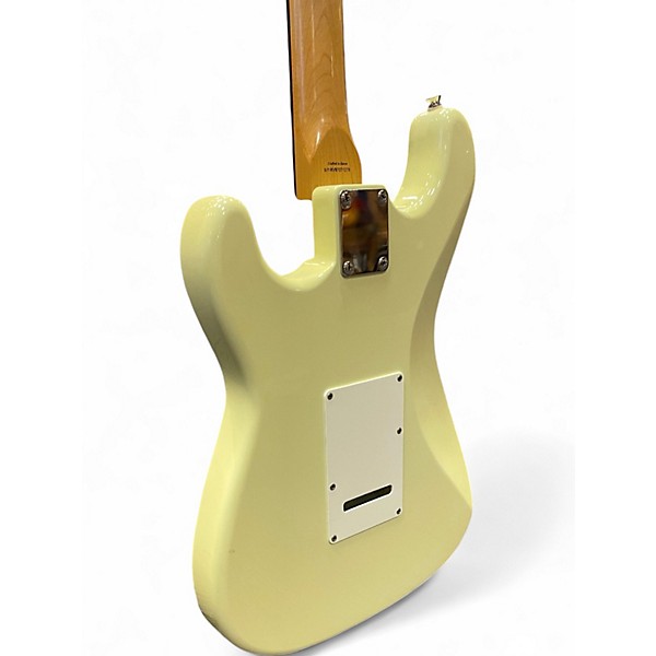 Used Squier Standard Stratocaster White Solid Body Electric Guitar