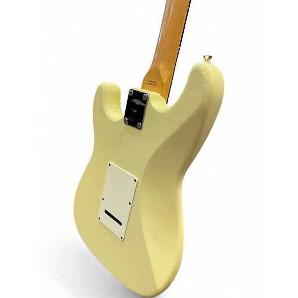 Used Squier Standard Stratocaster White Solid Body Electric Guitar