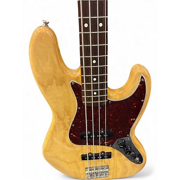 Used Fender Special Edition Standard Jazz Bass Natural Electric Bass Guitar