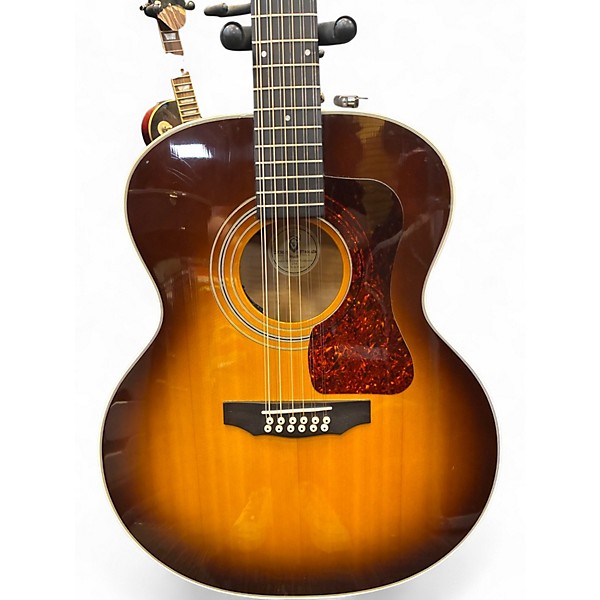 Used Guild JF-30-12 TABACCO SUNBURST 12 String Acoustic Electric Guitar
