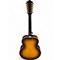 Used Guild JF-30-12 TABACCO SUNBURST 12 String Acoustic Electric Guitar