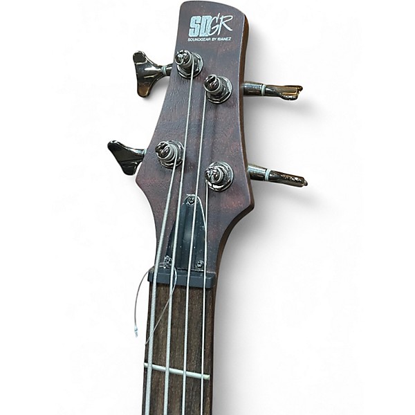 Used Ibanez SR500 Burgundy Electric Bass Guitar