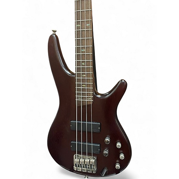 Used Ibanez SR500 Burgundy Electric Bass Guitar