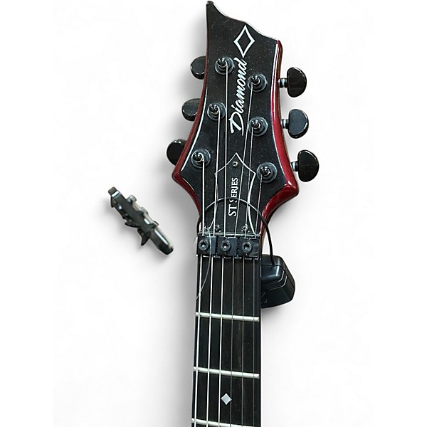 Used DBZ Guitars BIRD OF PREY RED AND BLACK Solid Body Electric Guitar