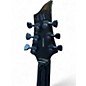 Used ESP CUSTOM BLACK AND RED Solid Body Electric Guitar