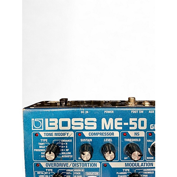 Used BOSS ME50 Guitar Multi Effect Processor
