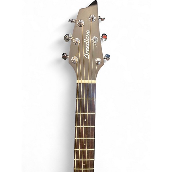 Used Breedlove Passport Concert Natural Acoustic Electric Guitar