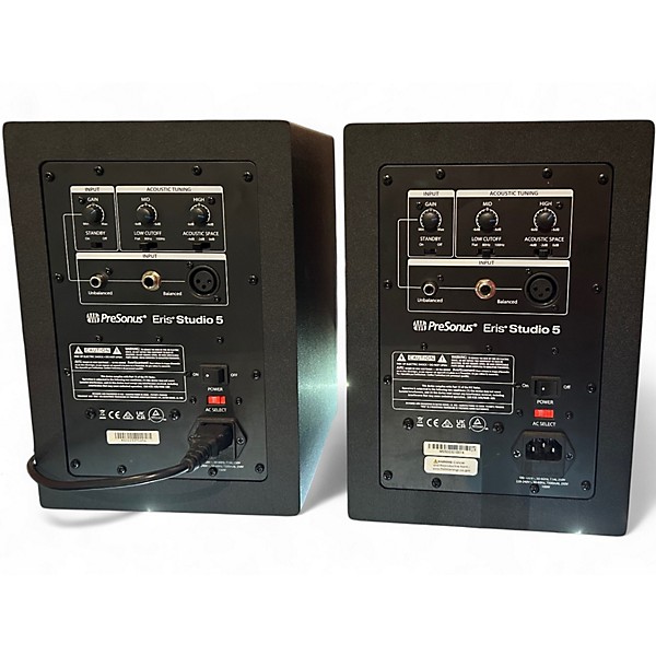 Used PreSonus Eris Studio 5 Monitor PAIR Powered Monitor