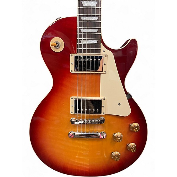 Used Gibson Les Paul Standard 50s Washed Cherry Burst Solid Body Electric Guitar
