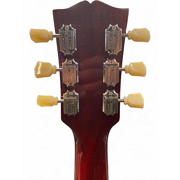 Used Gibson Les Paul Standard 50s Washed Cherry Burst Solid Body Electric Guitar