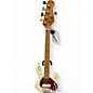 Used Ernie Ball Music Man STINGRAY 5 30TH ANNIVERSARY Cream Electric Ba Alpine White Electric Bass Guitar thumbnail