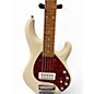Used Ernie Ball Music Man STINGRAY 5 30TH ANNIVERSARY Cream Electric Ba Alpine White Electric Bass Guitar