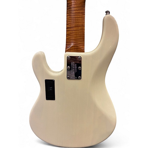 Used Ernie Ball Music Man STINGRAY 5 30TH ANNIVERSARY Cream Electric Ba Alpine White Electric Bass Guitar