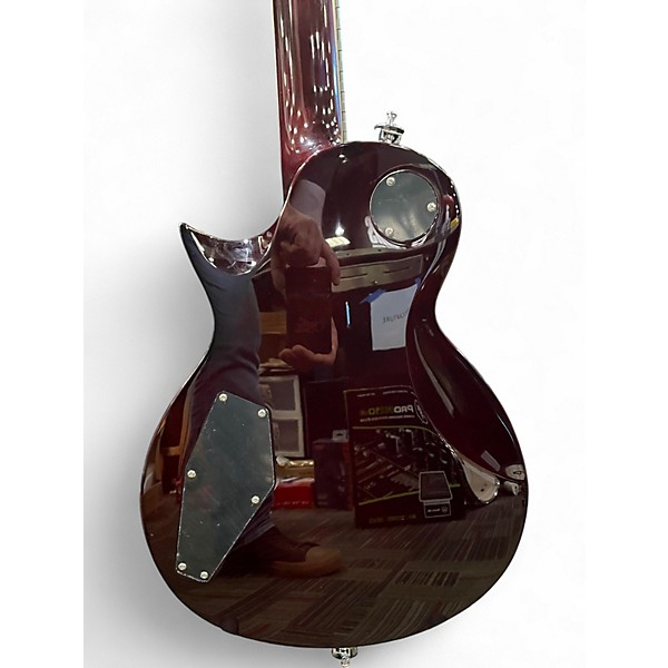 Used Harley Benton SC-Custom III flamed amber burst Solid Body Electric Guitar